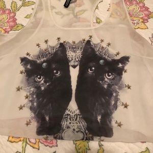 ⚫️BUY ONE GET ONE FREE! Sheer tank